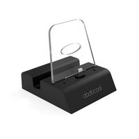 dodocool MFi Certified Lightning Charging Dock Station Cradle Holder Stand with 3.5 mm Audio Jack 3.3ft Micro-USB Cable Detachable Support for iPhone 