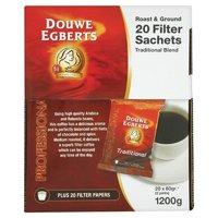 Douwe Egberts Roast & Ground Filter Coffee - 20 Pack