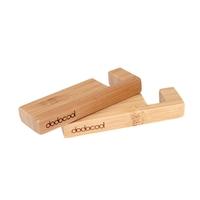 dodocool Universal Bamboo Stand Holder Bracket with Magnetic for iPhone Samsung LG Blackberry Smart Cell Phone Tablet PC iPad Hand Made Desk