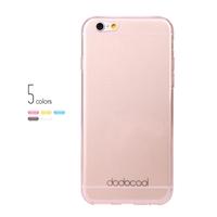 dodocool Ultra Thin Slim Clear Transparent Soft TPU Back Case Cover Skin Protective Shell for 4.7\'\' Apple iPhone 6 Pink