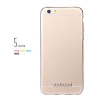dodocool Ultra Thin Slim Clear Transparent Soft TPU Back Case Cover Skin Protective Shell for 4.7\'\' Apple iPhone 6 Gray