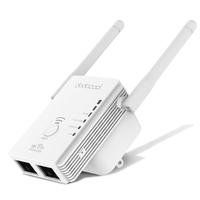 dodocool 3-in-1 N300 Mini Wireless Range Extender Signal Booster AP/Router/Repeater Mode with 2 External Antennas 2.4GHz 300Mbps Support 802.11n/b/g N