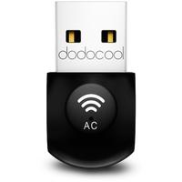 dodocool AC600 Dual Band Wireless USB Adapter Wi-Fi Dongle 2.4GHz 150Mbps or 5GHz 433Mbps Support Windows XP/7/8/8.1/Mac OS X 10.7-10.10