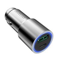 dodocool 33W Dual Port Car Charger with QC3.0 USB-A and USB-C Charging Ports for LG G5 / HTC One A9 / Xiaomi Mi 5 / LeTV Le MAX Pro / Nexus 6P / Lumia