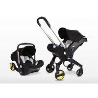 Doona Infant Car Seat Stroller-Night + Raincover & Snap-on Storage