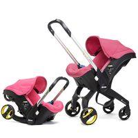 Doona Infant Car Seat Stroller-Sweet + Raincover & Snap-on Storage