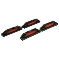 Door guards 220mm.black reflecto...