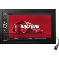 double din monitor receiver caliber audio technology rmd 801bt