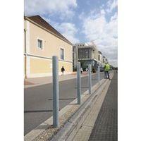 DOME TOP STEEL BOLLARD Ï60MM STEEL h 1200MM GALVANISED ONLY