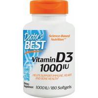 Doctor\'s Best Best Vitamin D3 2, 000 IU/180 Softgels