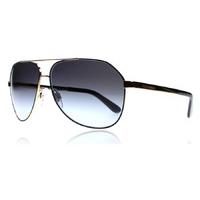 Dolce and Gabbana 2144 Sunglasses Gold / Black 12968G 61mm