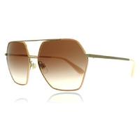 Dolce and Gabbana 2157 Sunglasses Pink Gold 129313 59mm