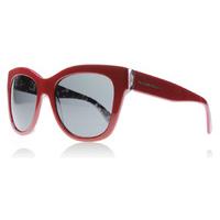 Dolce and Gabbana 4270 Sunglasses Top Red Print Rose 302087