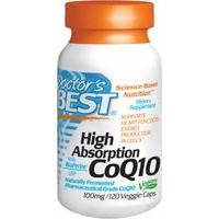 Doctor\'s Best High Absorption CoQ10 100mg/120 Veggie Caps