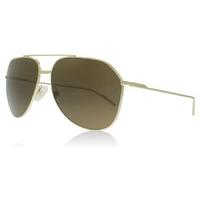 Dolce and Gabbana 2166 Sunglasses Pale Gold 488/73 61mm