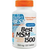 Doctor\'s Best Best MSM 1500mg/120 Tablets