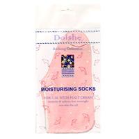 Dolshe Moisturising Socks One Size Pink 1 Pair