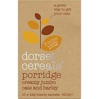 dorset cereal oat barley porridge 10 x 42g