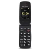 Doro Primo 401 2" 115g Black - mobile phones (Single SIM, Alarm clock, Calculator, Calendar, Events reminder, Lithium-Ion (Li-Ion), GSM, 220 x 17