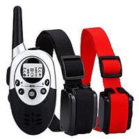 Dog Training Collars Anti Bark / Waterproof / 1000M Remote Control / Rechargeable / Wireless / Shock/Vibration for 2 Dogs