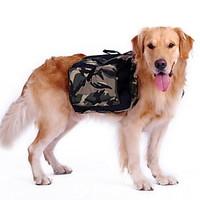dog backpack camouflage green outdoor travel hiking camping training b ...