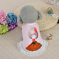 dog dress dog clothes casualdaily fashion princess blushing pink blue