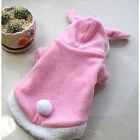 Dog Costume / Clothes/Clothing Red / Pink Winter Solid Cosplay, Dog Clothes / Dog Clothing