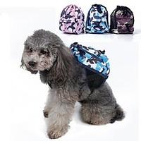 dog dog pack pet carrier portable camouflage green blue blushing pink