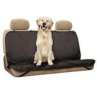 Dog Car Seat Cover Pet Mats Pads Solid Waterproof Foldable Black
