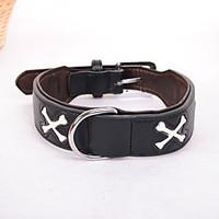 dog collar adjustableretractable solid pu leather black brown red