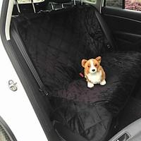 Dog Car Seat Cover Pet Mats Pads Solid Waterproof Foldable Black Brown