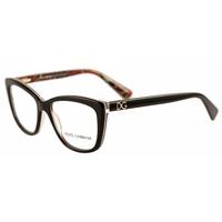 Dolce & Gabbana DG3190 2940 Black/Red Flowers