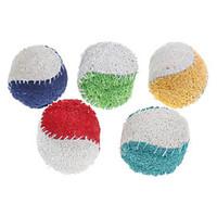 Dog Toy Pet Toys Ball Teeth Cleaning Toy Loofahs Sponges Tennis Ball Textile