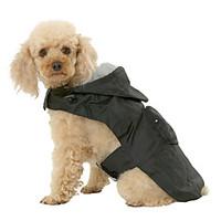 Dog Rain Coat Red Blue Black Dog Clothes Summer Spring/Fall Solid Waterproof