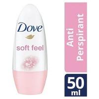 dove soft feel roll on anti perspirant deodorant 50ml