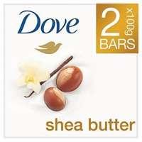 Dove Purely Pampering Shea Butter Beauty Soap Bar 2 x 100g