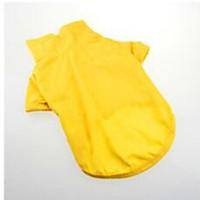 dog shirt t shirt dog clothes sports fashion solid red yellow