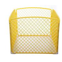 Dog Bed Pet Covers Solid Breathable Foldable Yellow