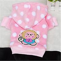 Dog Clothes/Jumpsuit Dog Clothes Winter Spring/Fall Polka Dots Casual/Daily