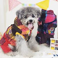 Dog Coat / Clothes/Jumpsuit Red / Yellow Dog Clothes Winter Fashion