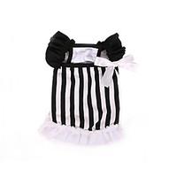 dog dress dog clothes cute classic fashion casualdaily stripe stripe