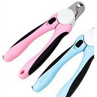 Dog Health Care Nail Clipper Pet Grooming Supplies Portable Blue Blushing Pink