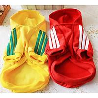 Dog Coat Dog Clothes Casual/Daily Sports Solid Random Color