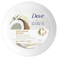 dove coconut oil and almond cream 250ml