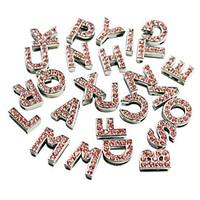 dog tags rhinestone decorated 26 alphabet style diy decoration for dog ...