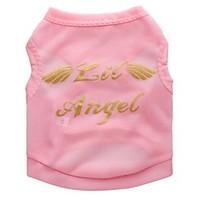 dog vest vest a variety of colors summer floral angel fashion