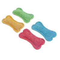 Dog Toy Pet Toys Chew Toy Teeth Cleaning Toy Loofahs Sponges Bone Textile