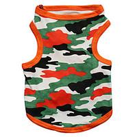 dog vest vest a variety of colors summer floral camouflage fashion