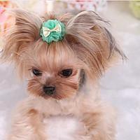 Dog Tie/Bow Tie Dog Clothes Cute Fashion Casual/Daily Solid Light Blue Blushing Pink Green Purple