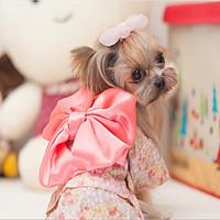 Dog Coat Tuxedo Dog Clothes Cute Cosplay Casual/Daily Fashion Princess Fuchsia